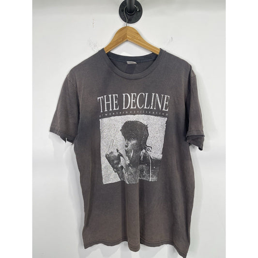 Supreme The Decline Of Western Civilization  Black T-shirt Size Large