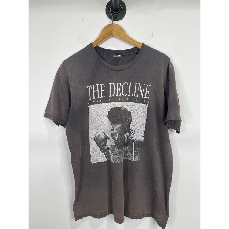 Supreme The Decline Of Western Civilization  Black T-shirt Size Large