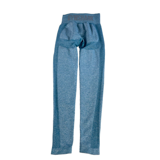 Womens Gymshark Blue Marle Seamless Leggings Size Small