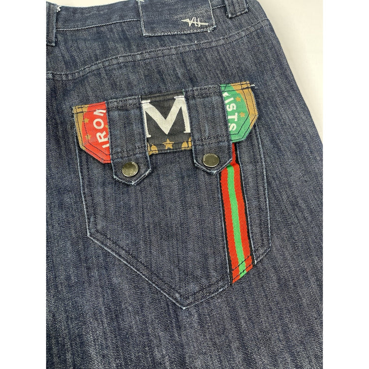 Men’s Y2K MO7 Baggy Dark Blue Baggy Shorts 44x15