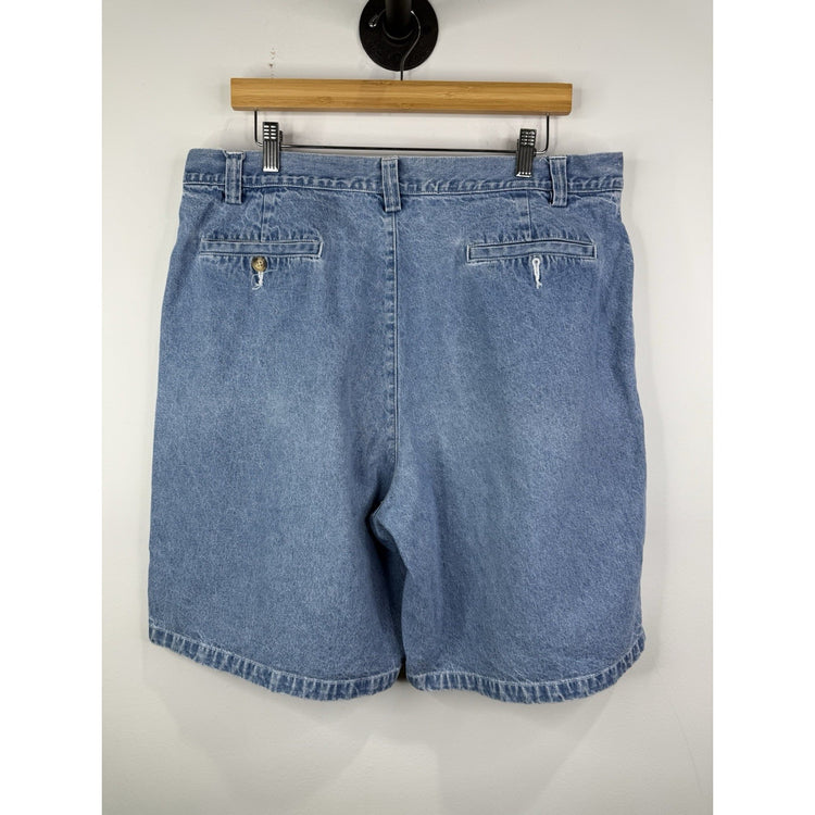 MENS EMBROIDERED DENIM LEE SHORTS