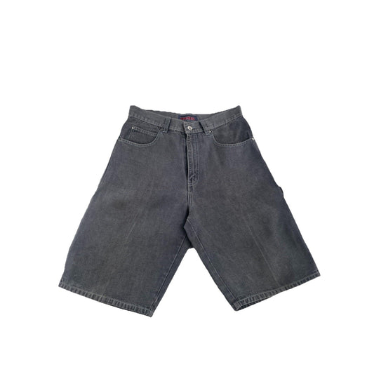 Mens Vintage Webs Gray Baggy Jean Shorts Size 32w