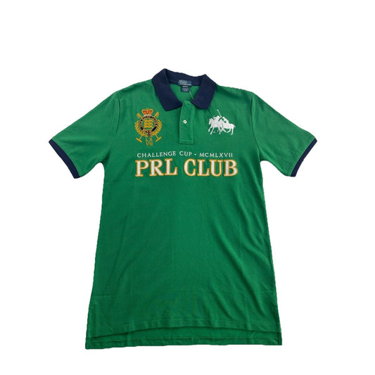Mens Polo Ralph Lauren Size XL Green PRL Club Collard Shirt