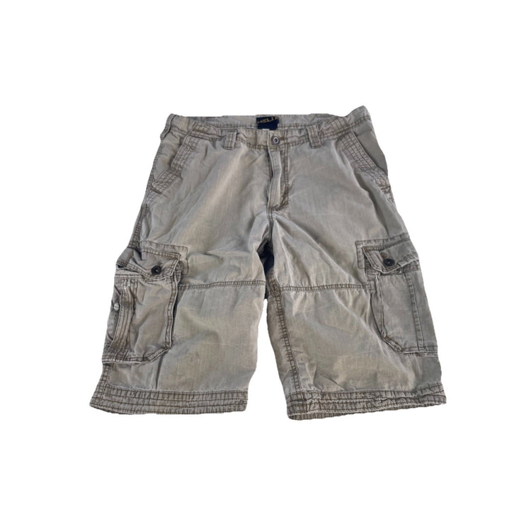 Mens Helix Khaki Cargo Shorts Size 34
