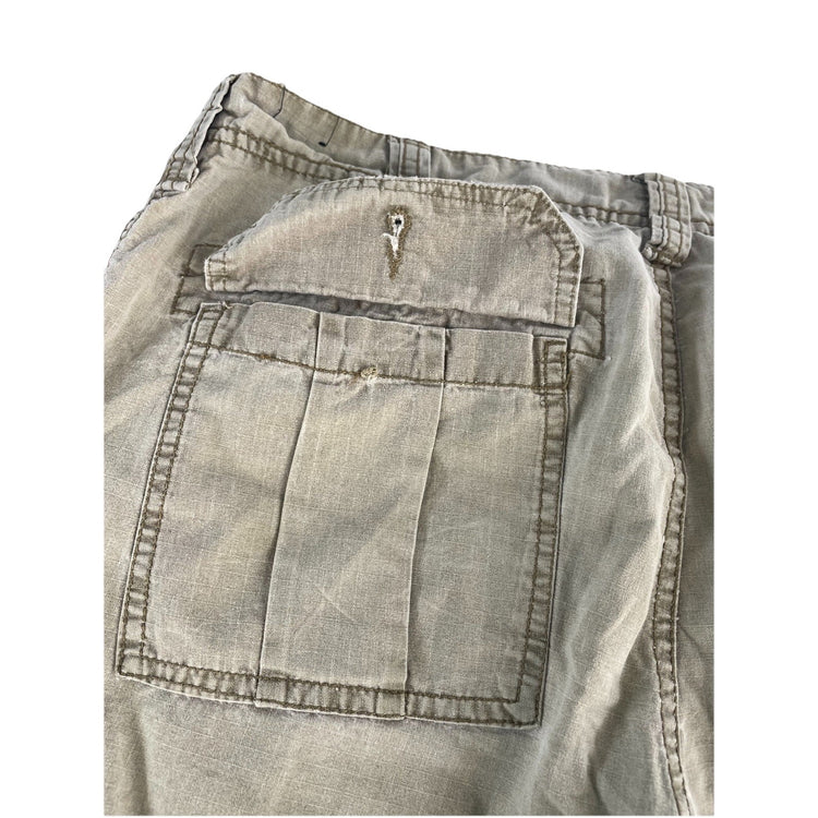 Mens Helix Khaki Cargo Shorts Size 34