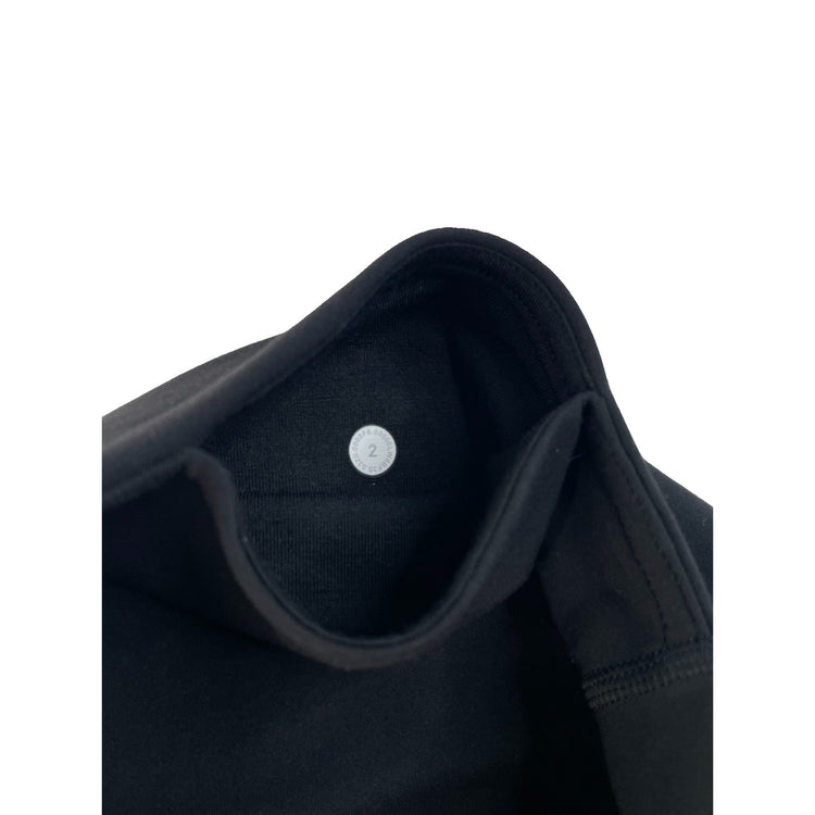 Women's Lululemon High-Rise Athletic Leggings, Black, Size 2