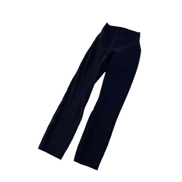Women's Lululemon High-Rise Athletic Leggings, Black, Size 2
