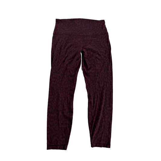 Women’s Lululemon Align High-rise Size 10 Burgundy