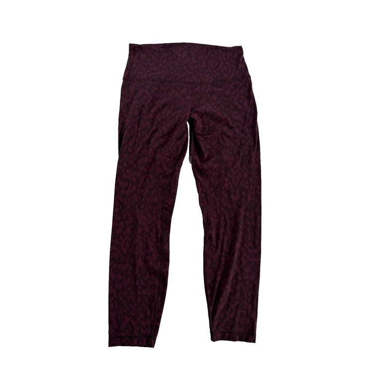 Women’s Lululemon Align High-rise Size 10 Burgundy