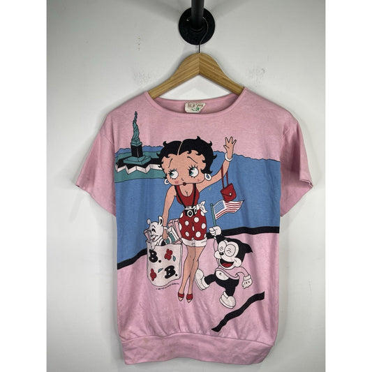Vintage 1985 Betty Boop Nyc T-shirt Size L