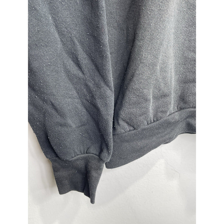 Adult Vintage Oklahoma Sooners Sweatshirt Black & Pink Fruit Of The Loom Sz L