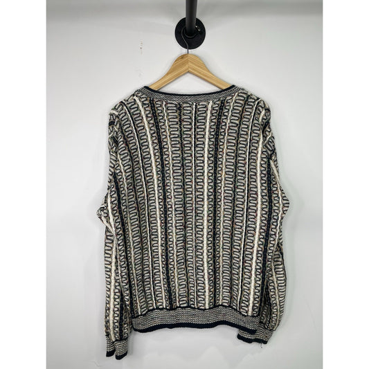 Mens Vintage Tony Lambert Pullover Cosby Sweater Sz Medium