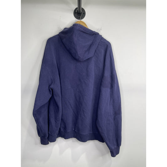 Men’s Vintage Los Angeles Rams NFL Navy Blue Hoodie Sz 2XL