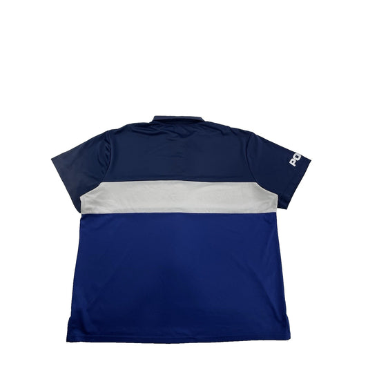 Mens Ralph Lauren Size 2XL Navy Blue Dri Fit Polo