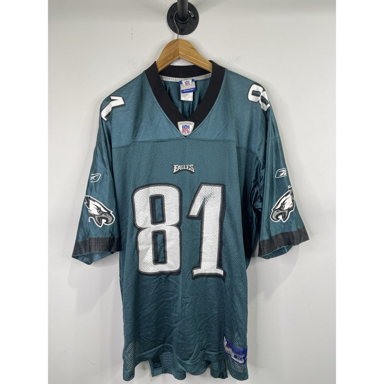 Vintage Reebok Terrell Owens Philadelphia Eagles Jersey Xl Green