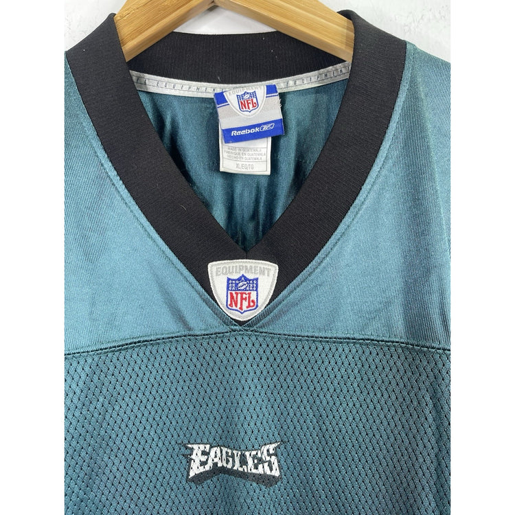 Vintage Reebok Terrell Owens Philadelphia Eagles Jersey Xl Green