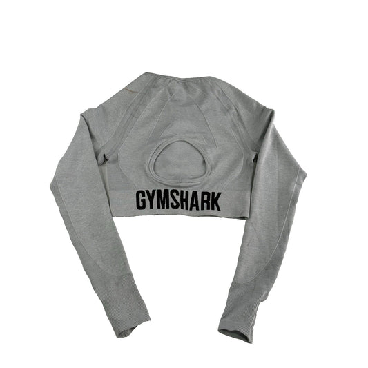 Womens Gymshark Seamless Cropped Long Sleeve Size S