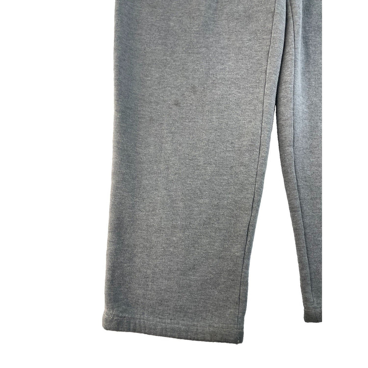 Men Vintage Damage Clothing Graphic Sweatpants Joggers Gray Size L
