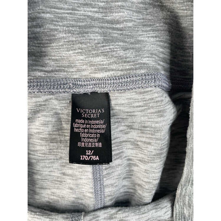 Womens Victorias Secret Gray Leggings With Pockets Size 12