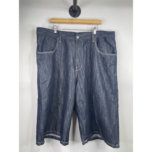 Y2K Southpole Blue Denim Jean Shorts Jorts Size 44 Baggy SP Collection Skater