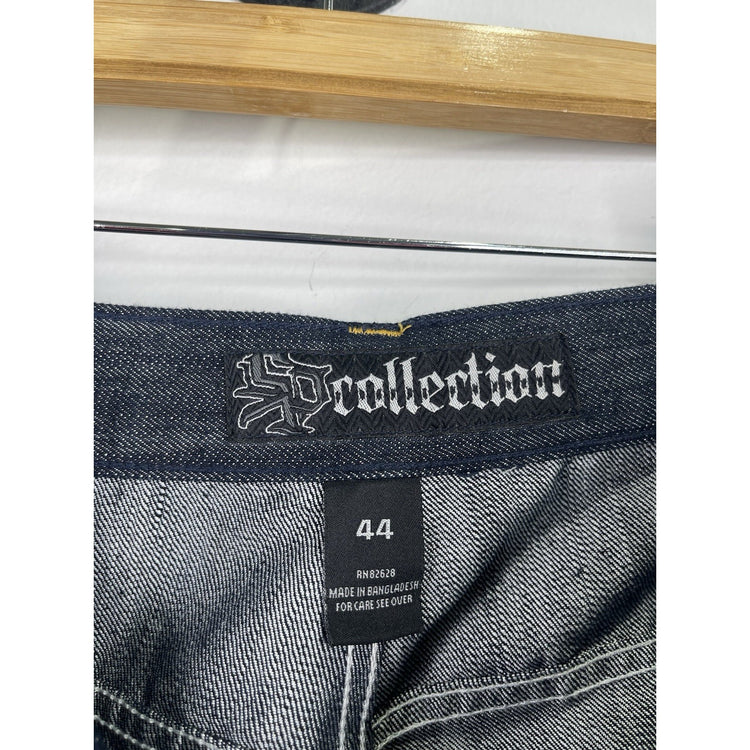 Y2K Southpole Blue Denim Jean Shorts Jorts Size 44 Baggy SP Collection Skater