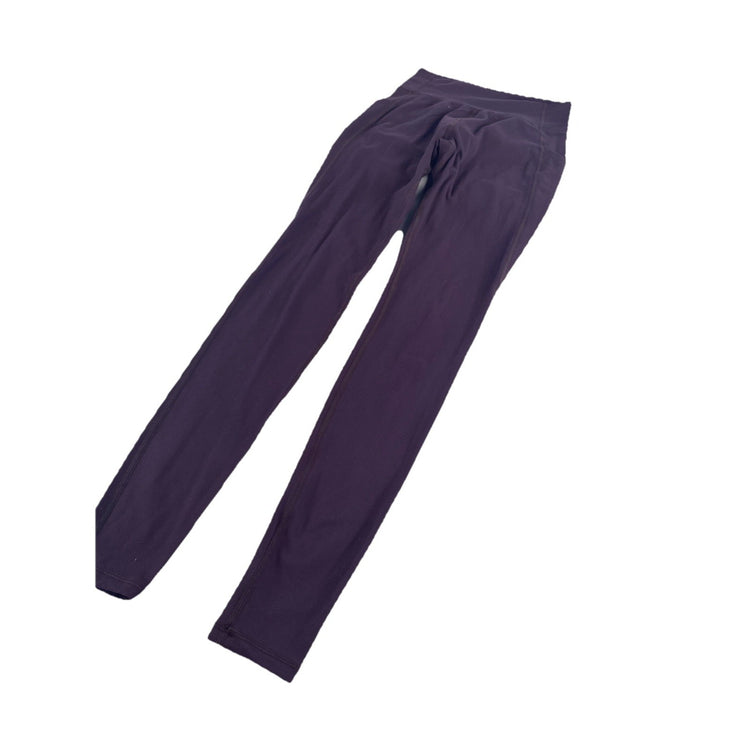 Womens Alphalete Alphalux Purple Pocket Leggings Pants Size XS