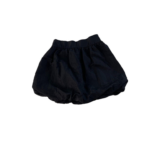 Women Zara Black Bubble Mini Skirt Size XS