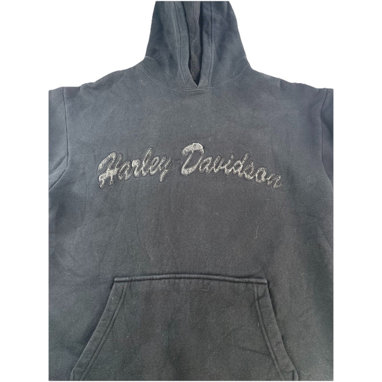 Mens Harley Davidson Black Honolulu Hawaii Hoodie Size Large