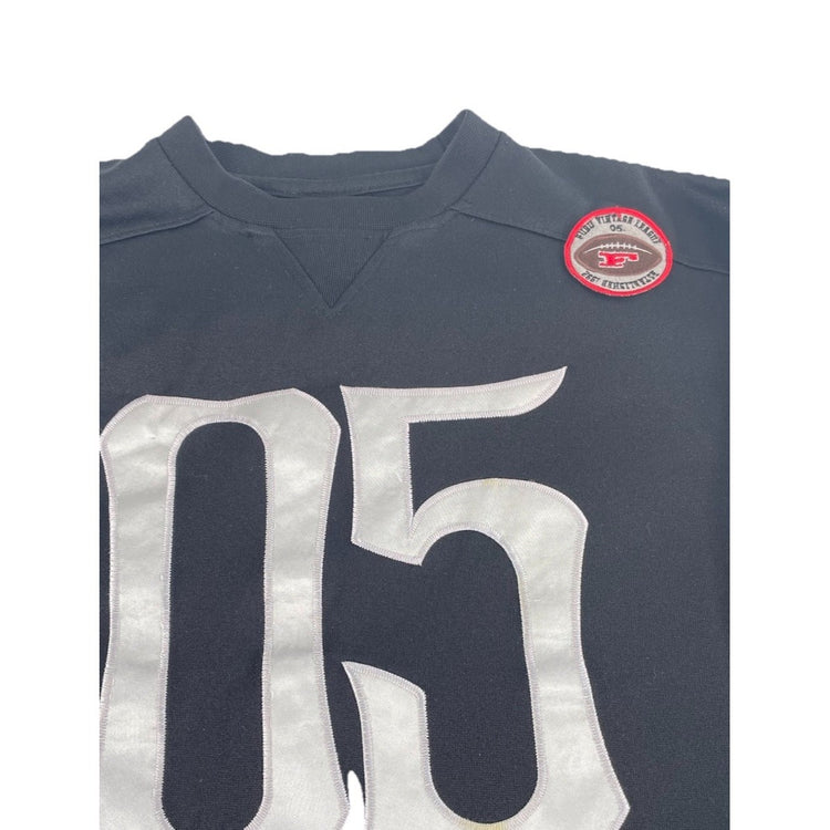 Mens Vintage FUBU Jersey Black Silver "05" Football Style Shirt 1992 Size Xl