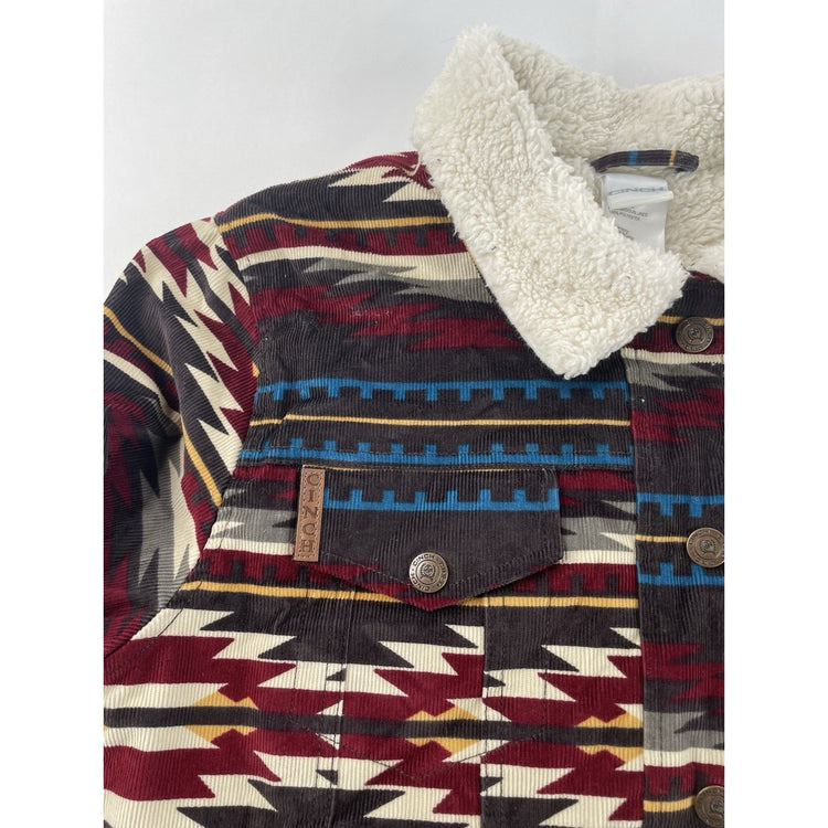 Women’s Cinch Aztec Courdory Jacket Size L