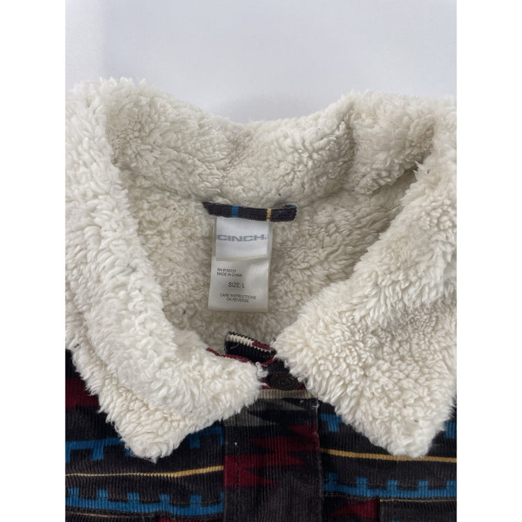 Women’s Cinch Aztec Courdory Jacket Size L