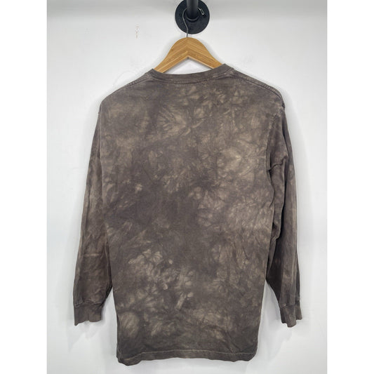 Vintage 2000’s The Mountain Deer Print Camo Long Sleeve T-shirt Size Medium