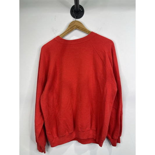 Vintage NCAA UNLV Runnin Rebels Pullover Sweatshirt Sz XL Red Single Stitch