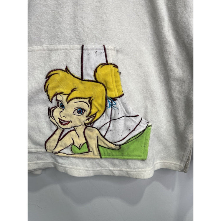 Women’s Disney Tinker Bell Sassy Fleece 3/4 Zip Hooded Jacket Sweatshirt Sz 1XL