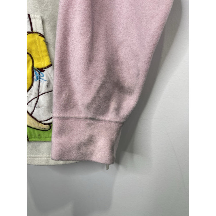 Women’s Disney Tinker Bell Sassy Fleece 3/4 Zip Hooded Jacket Sweatshirt Sz 1XL