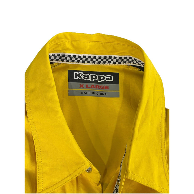 Mens Kappa Can-Am Go Gas Racing Team Snap-Down Shirt Size XL