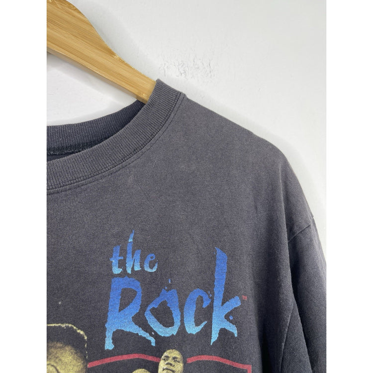 Youth Vintage The Rock WWF Rocky Maivia ROCKABILLY ULTRA RARE Shirt Sz XL