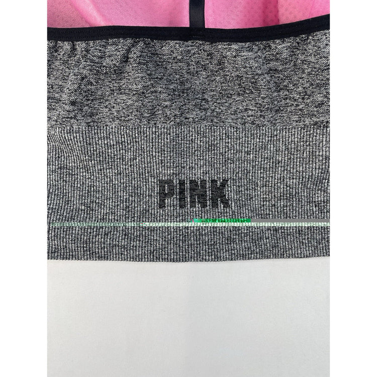 Women’s PINK Gray Sports Bra