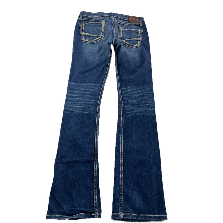 Women’s BKE denim Sabrina Boot Medium Wash Blue Jeans Size 26r