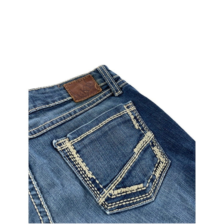 Women’s BKE denim Sabrina Boot Medium Wash Blue Jeans Size 26r