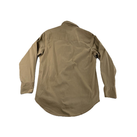 Mens Wangler Premium Performance LongSleeve Western Snap-Front Work Shirt Size L