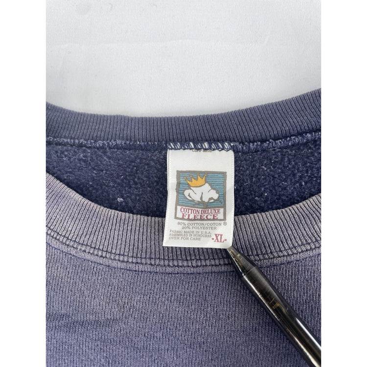 Mens Vintage Cape Cod Logo Solid Crewneck Sweatshirt Size Xl