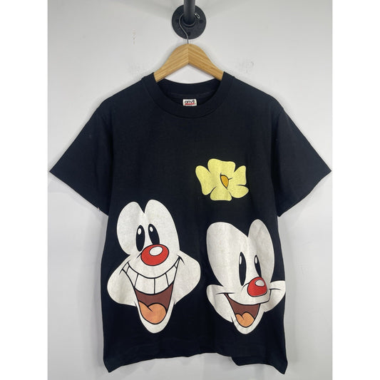 Vintage 90's Animaniacs 1995 Single Stitch T-Shirt Medium AOP USA Tultex