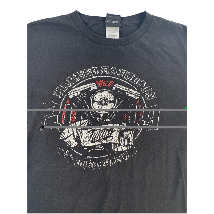 Mens Harley Davidson Motorcycle Basic Black Tee Size XL