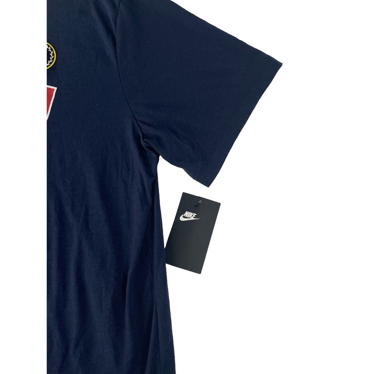 Mens Nike NWT Navy Blue Team USA Olympics Ringer Graphic T Shirt SIZE XL