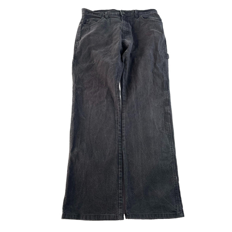 Men's Dickies Carpenter Pants Black Denim Jeans Size 32x32