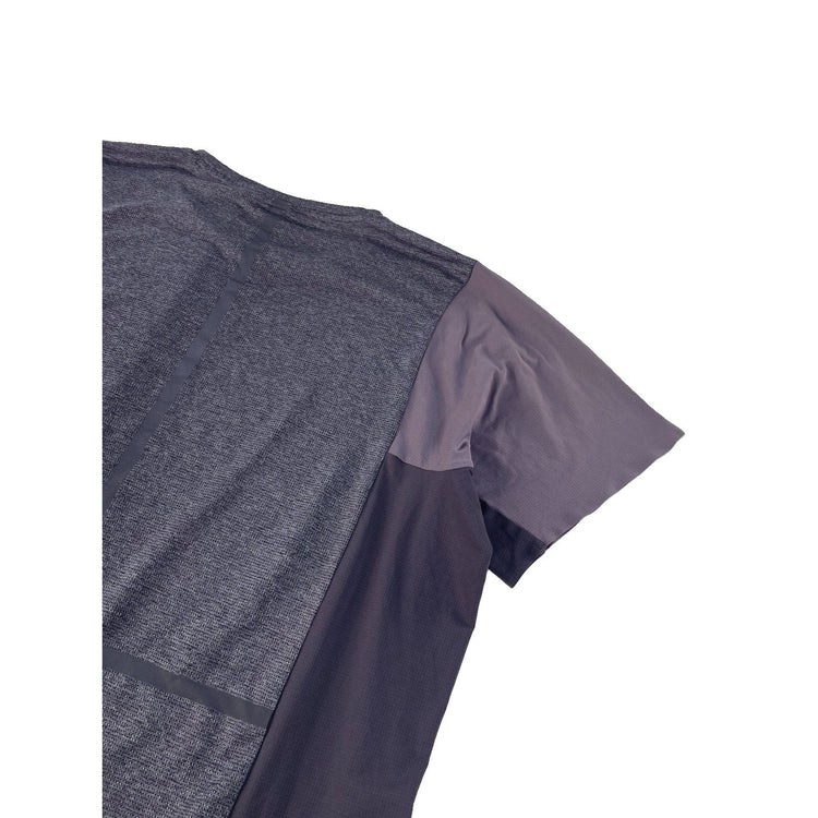 Mens Robert Geller Heathered Gray Performance Athletic Tee Size 2XL