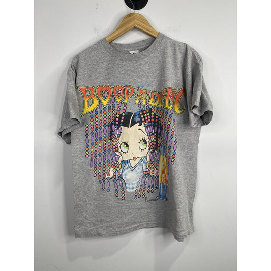 Men’s VTG 1999 Betty Boop “Boop-a-delic” Graphic T Shirt With Trademark Tag Sz L
