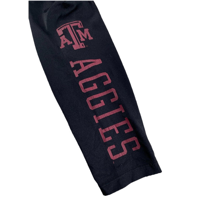 Womens Victoria Secret Black Polyester “ATM Aggies”Leggings Size S