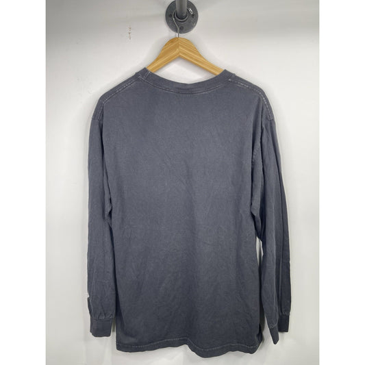 Mens Premium Goods “Houston” Black Long Sleeve T-shirt Size L